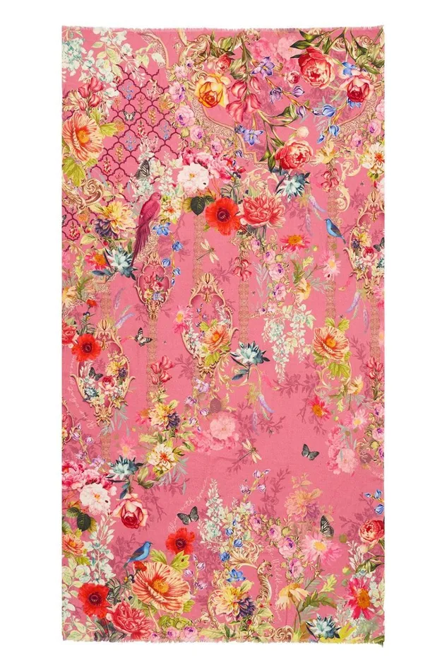 Camilla Scarves Women Pashmina Patchwork Heart