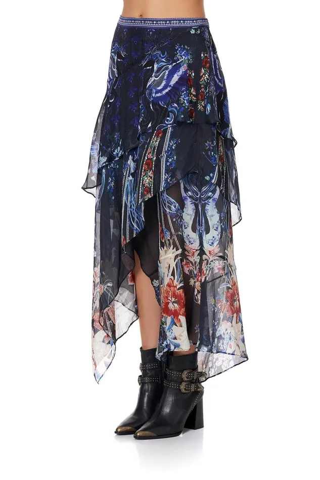 Camilla Skirts Women Asymmetrical Ruffle Skirt Mare Mystique