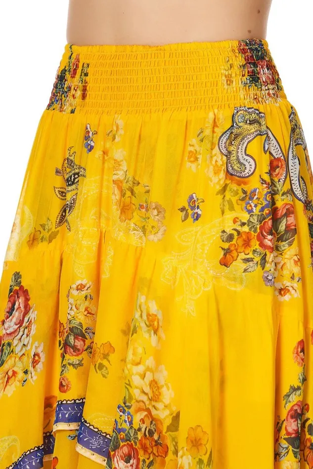 Camilla Skirts Women Skirt With Double Layer Hem Own Muse
