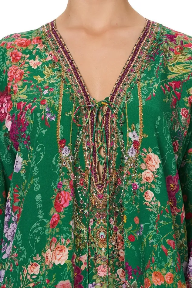 Camilla Tops Women Lace Up Blouse Diaries From A Villa