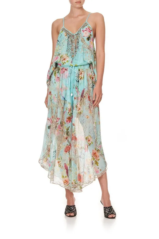 Camilla Tops Women Strap Top With Tie Front Detail A Royal Stitch Up