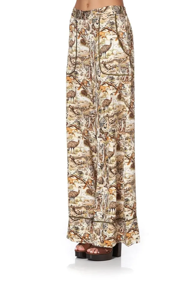 Camilla Trousers and Leggings Women Lounge Trouser With Cuffs Bush Doof