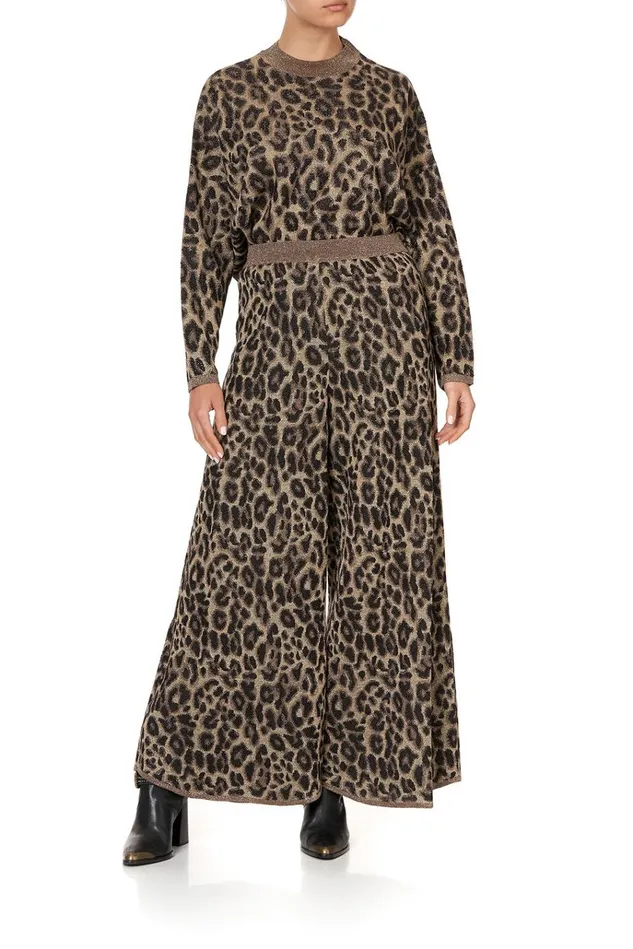 Camilla Trousers and Leggings Women Super Wide Flare Pant Lotus Lovers