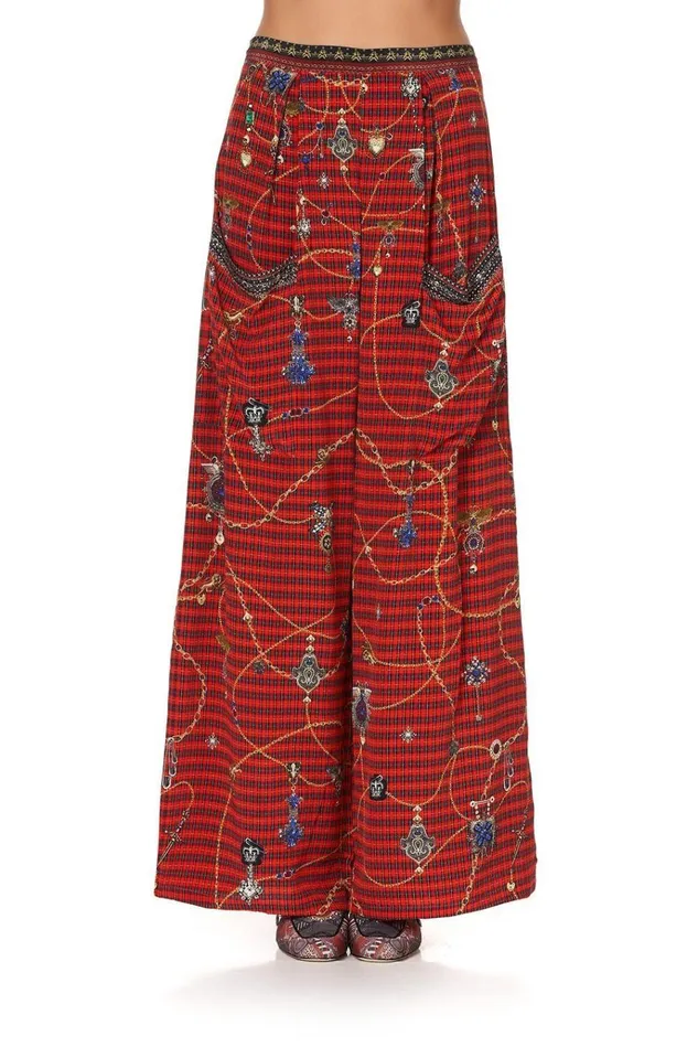 Camilla Trousers and Leggings Women Wide Leg Trouser With Front Pockets Queens Children