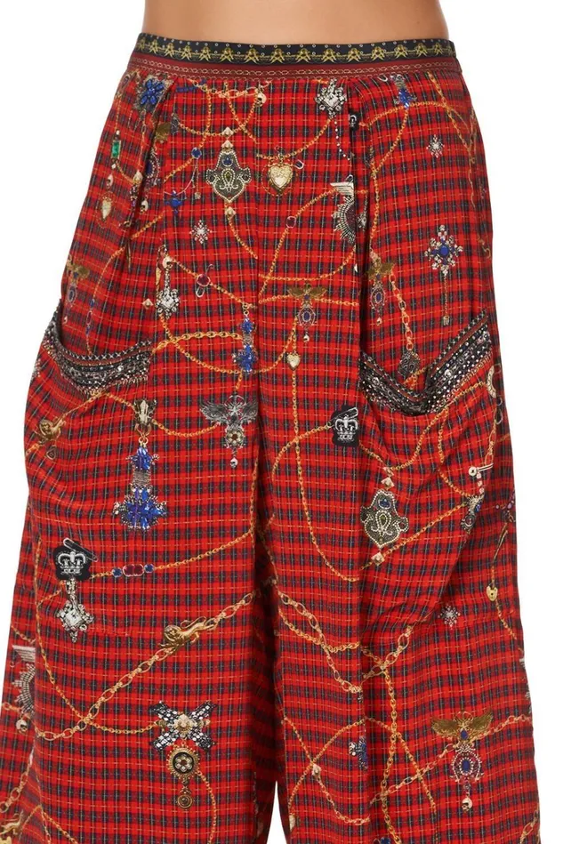 Camilla Trousers and Leggings Women Wide Leg Trouser With Front Pockets Queens Children
