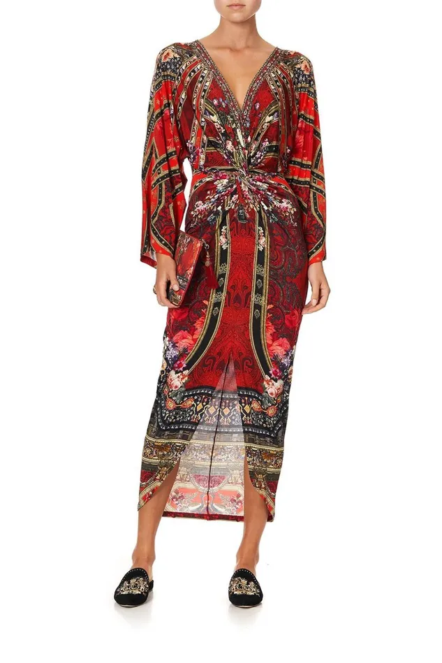 Camilla Wedding Guest Dresses Women Long Split Front Twist Dress Stories Of A Station Camilla Wedding Guest Dresses Women Long Split Front Twist Dress Stories Of A Station