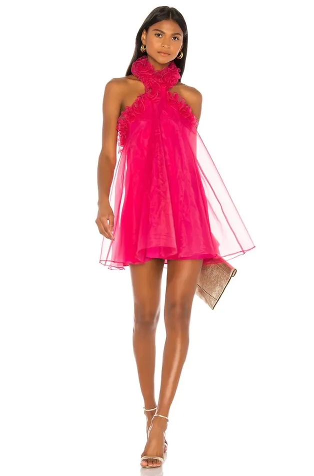 Capri Mini Dress Hot Pink Women Lovers and Friends Dresses