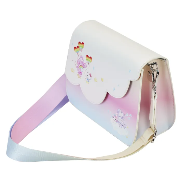 Care Bears X Sanrio Exclusive Hello Kitty and Friends CareALot Crossbody Bag Unisex Loungefly Crossbody Bags Care Bears X Sanrio Exclusive Hello Kitty and Friends CareALot Crossbody Bag Unisex Loungefly Crossbody Bags