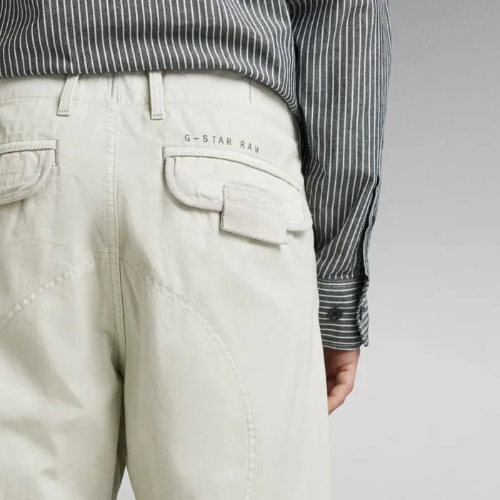 Cargos and Chinos Men GStar RAW 3D Regular Tapered Cargo Pants Oyster Mushroom Gd