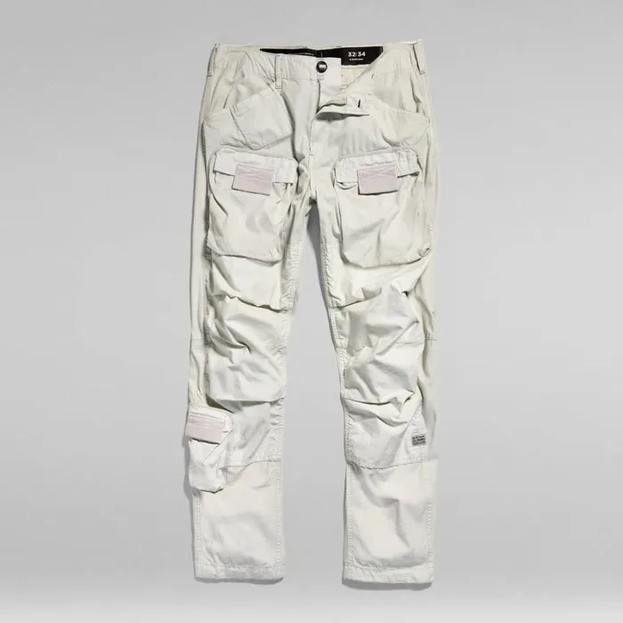 Cargos and Chinos Men GStar RAW 3D Regular Tapered Cargo Pants Oyster Mushroom Gd