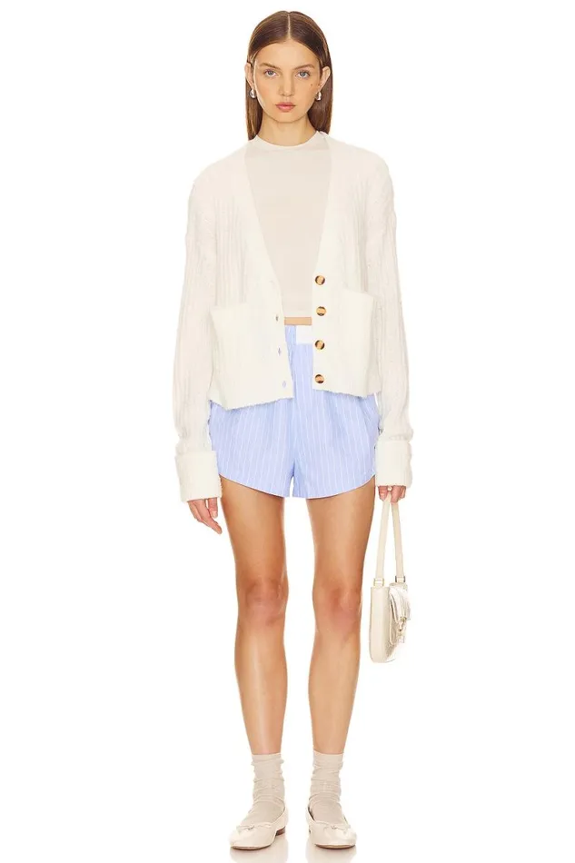 Caroline Cardigan Ivory Women Lovers and Friends Sweaters and Knits