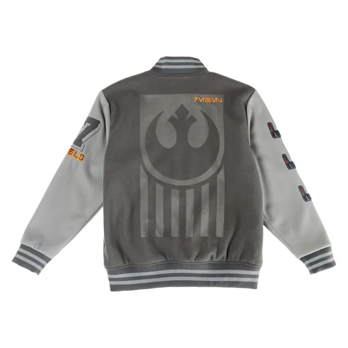 COLLECTIV Star Wars Rebel Alliance VRSITY Jacket Unisex Loungefly Apparel COLLECTIV Star Wars Rebel Alliance VRSITY Jacket Unisex Loungefly Apparel