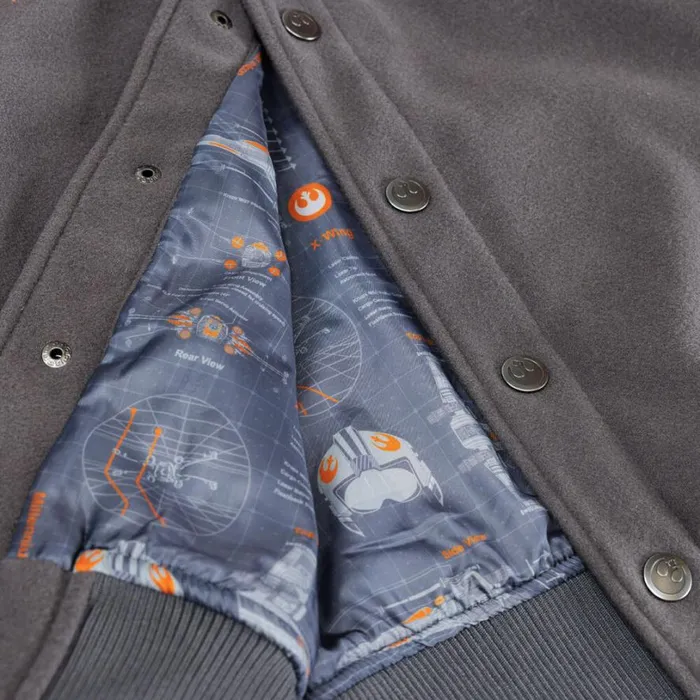 COLLECTIV Star Wars Rebel Alliance VRSITY Jacket Unisex Loungefly Apparel COLLECTIV Star Wars Rebel Alliance VRSITY Jacket Unisex Loungefly Apparel