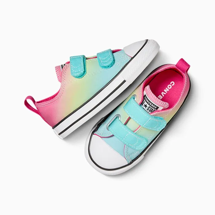 Converse EasyOn EasyOff Chuck Taylor All Star EasyOn Bright Ombre Triple Cyanchaos Fuchsia 8211 Kids