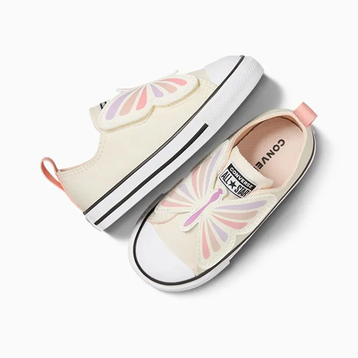 Converse EasyOn EasyOff Chuck Taylor All Star EasyOn Butterflies Egretsoft Peachpink Phase 8211 Kids