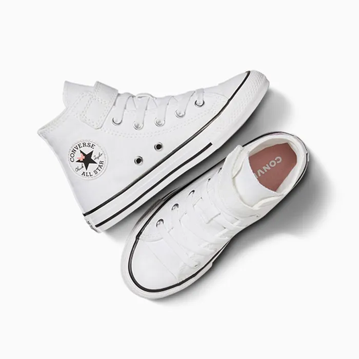 Converse EasyOn EasyOff Chuck Taylor All Star EasyOn Butterflies Whitepink Phasegrape Fizz 8211 Kids