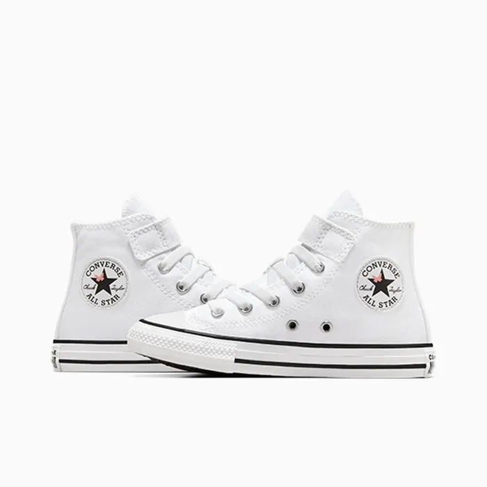 Converse EasyOn EasyOff Chuck Taylor All Star EasyOn Butterflies Whitepink Phasegrape Fizz 8211 Kids
