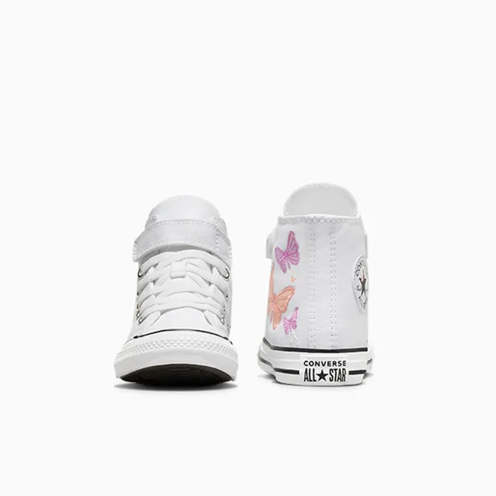 Converse EasyOn EasyOff Chuck Taylor All Star EasyOn Butterflies Whitepink Phasegrape Fizz 8211 Kids