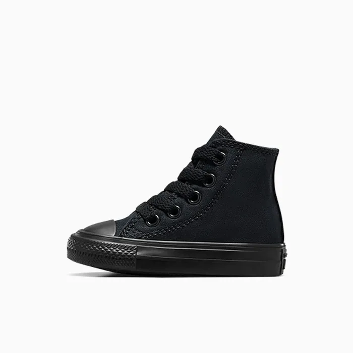Converse High Top Chuck Taylor All Star Black Monochrome 8211 Kids