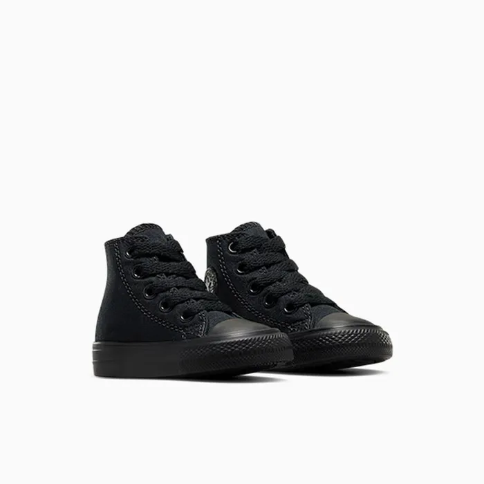 Converse High Top Chuck Taylor All Star Black Monochrome 8211 Kids