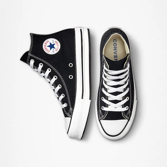 Converse Lift Platforms Chuck Taylor All Star EVA Lift Platform Blackwhiteblack 8211 Women