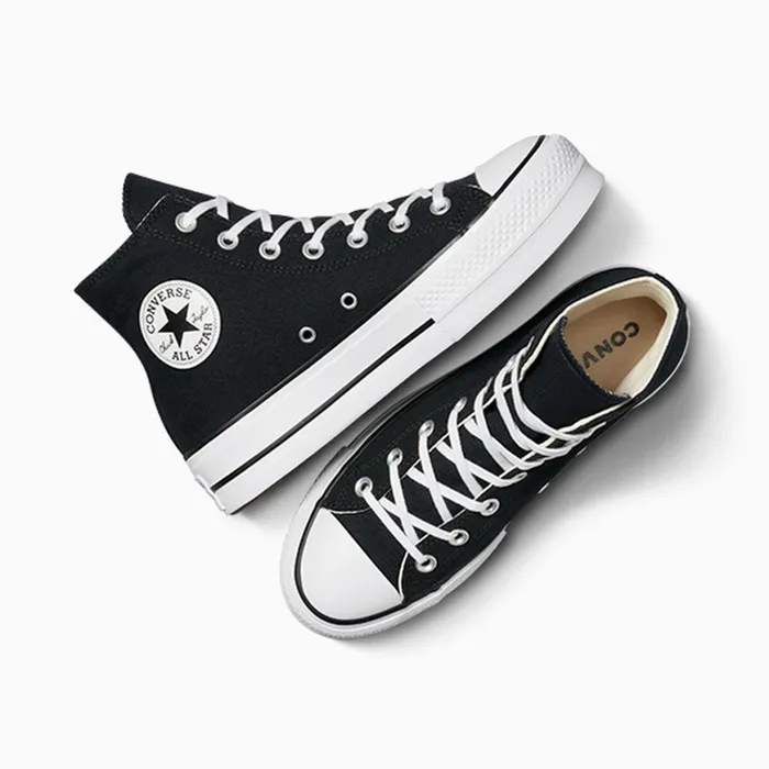 Converse Lift Platforms Chuck Taylor All Star Lift Platform Blackwhitewhite 8211 Women