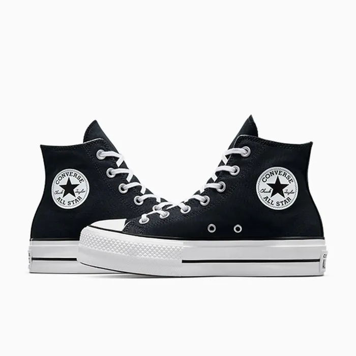 Converse Lift Platforms Chuck Taylor All Star Lift Platform Blackwhitewhite 8211 Women