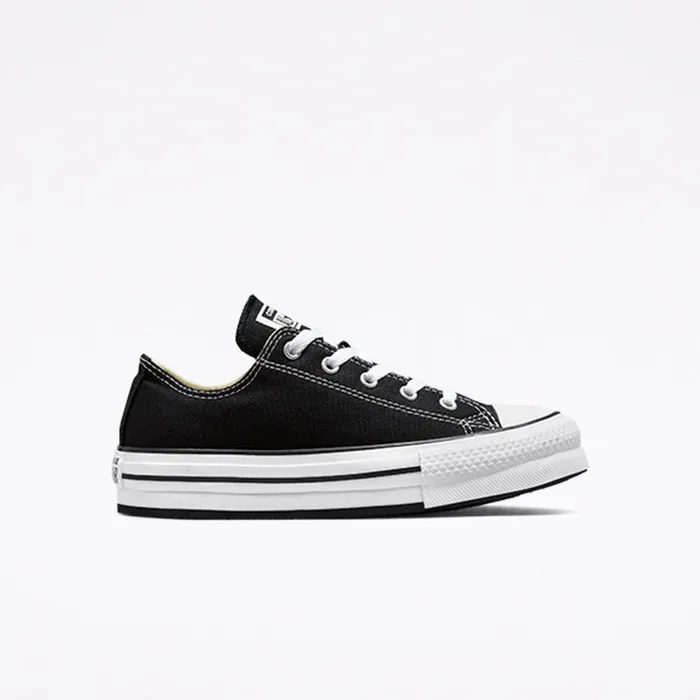 Converse Low Top Chuck Taylor All Star EVA Lift Blackwhiteblack 8211 Kids