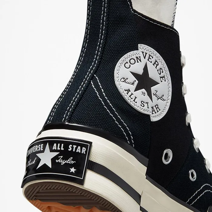 Converse Platforms Chuck 70 Plus Blackegretblack 8211 MenWomen