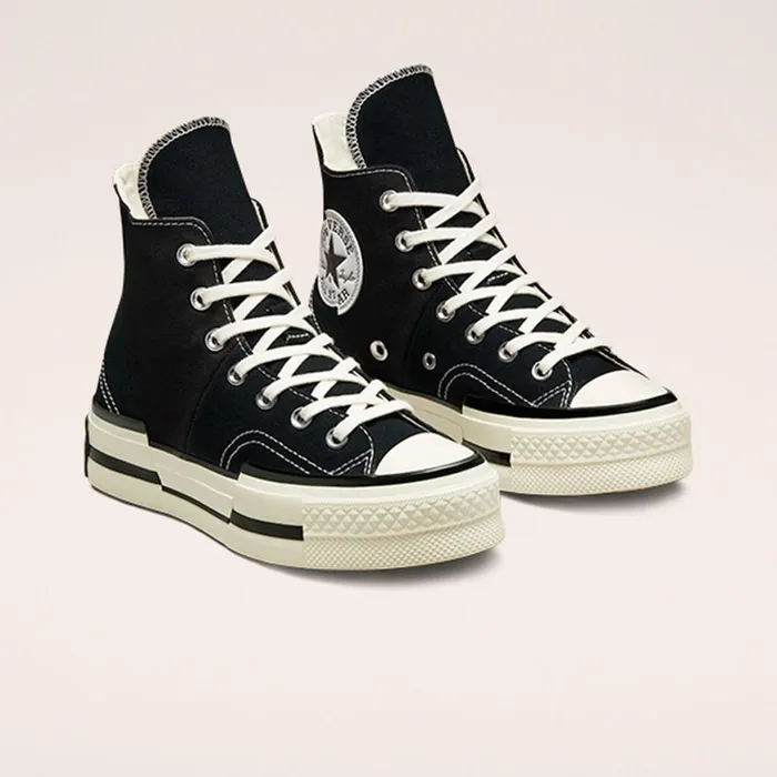Converse Platforms Chuck 70 Plus Blackegretblack 8211 MenWomen