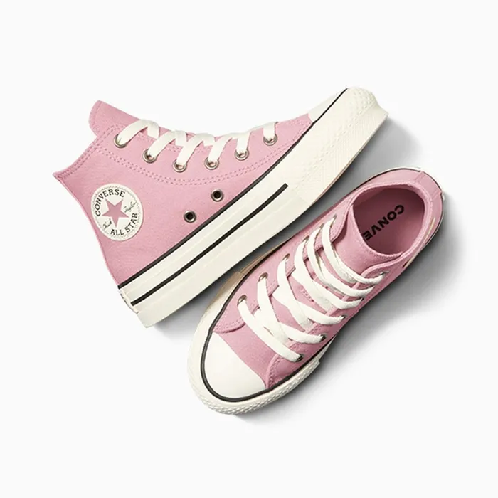 Converse Platforms Chuck Taylor All Star EVA Lift Platform Static Pinkegretblack 8211 Kids