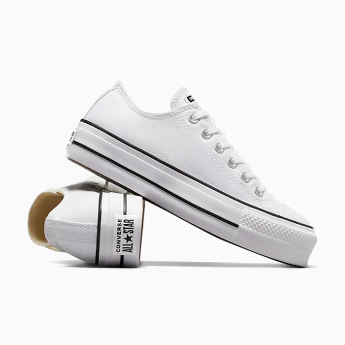Converse Platforms Chuck Taylor All Star Lift Platform Whiteblackwhite 8211 Women
