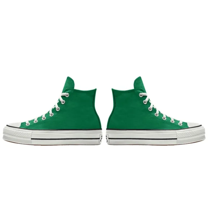 Converse Platforms Custom Chuck Taylor All Star Lift Platform By You Amazon Green 8211 MenWomen