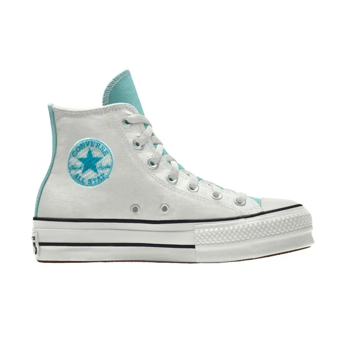 Converse Platforms Custom Chuck Taylor All Star Lift Platform By You White 8211 MenWomen Converse Platforms Custom Chuck Taylor All Star Lift Platform By You White 8211 MenWomen
