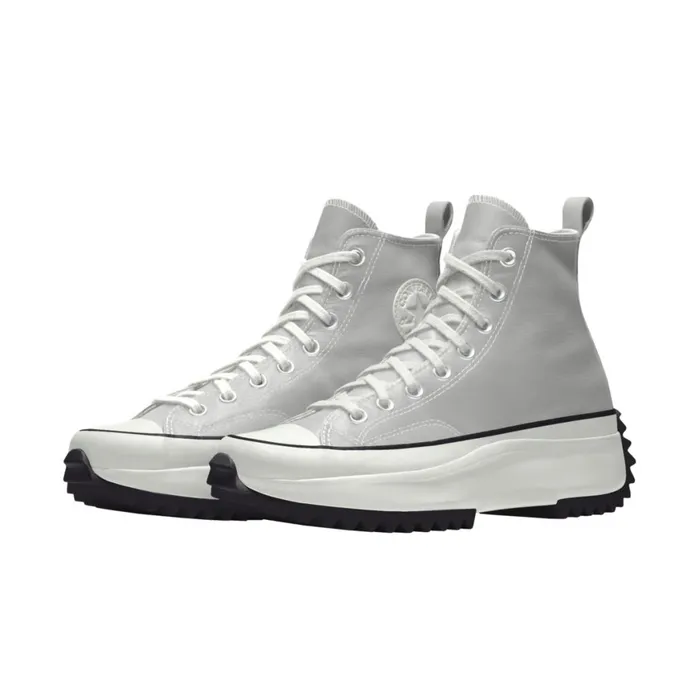 Converse Run Star Custom Run Star Hike Platform Leather By You Fossilized 8211 Women