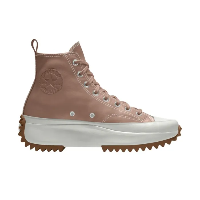 Converse Run Star Custom Run Star Hike Platform Leather By You Vachetta Beige 8211 Women