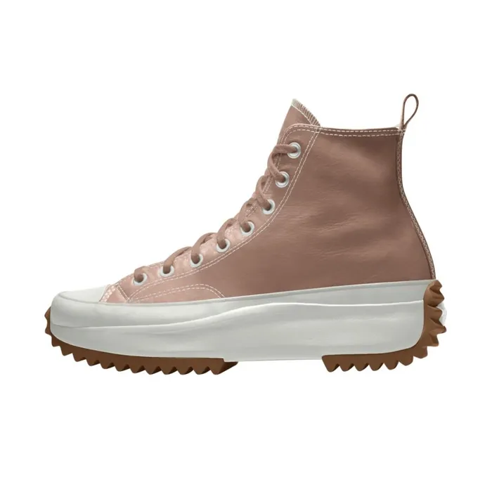 Converse Run Star Custom Run Star Hike Platform Leather By You Vachetta Beige 8211 Women