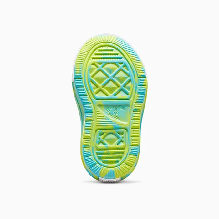 Converse SlipOns Chuck Taylor All Star Play Lite CX Triple Cyanslime Lightwhite 8211 Kids