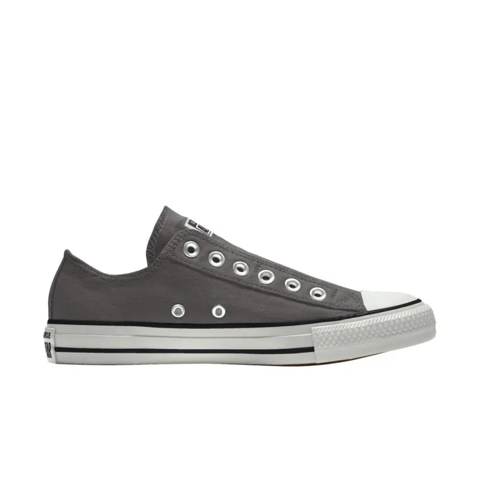 Converse SlipOns Custom Chuck Taylor All Star Slip By You Charcoal 8211 MenWomen