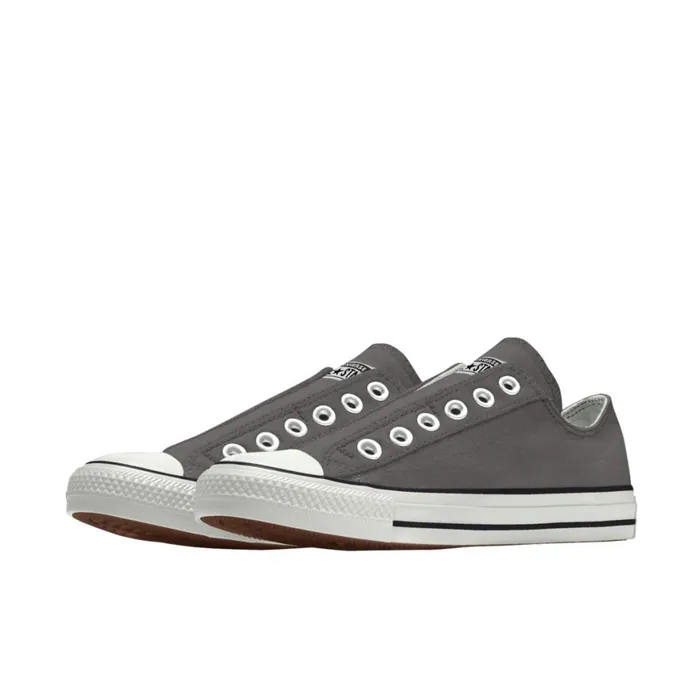 Converse SlipOns Custom Chuck Taylor All Star Slip By You Charcoal 8211 MenWomen