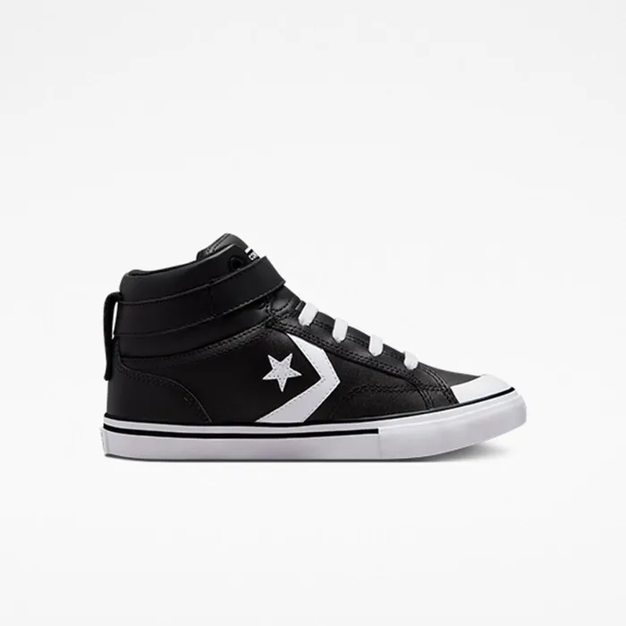 Converse SlipOns Pro Blaze Strap Blackwhitewhite 8211 Kids
