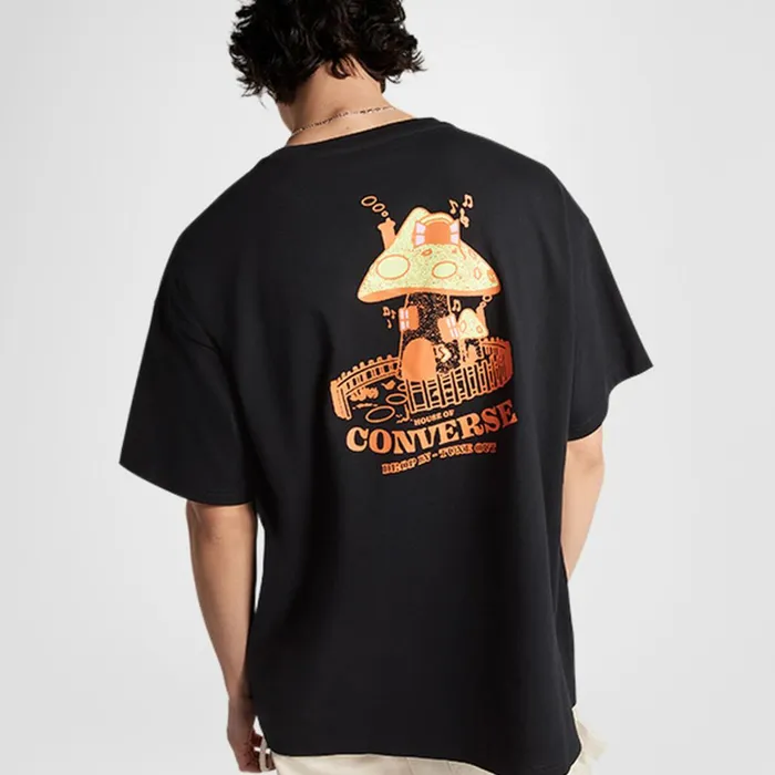 Converse Tops and Shirts Mushroom Cottage TShirt Converse Black 8211 Men