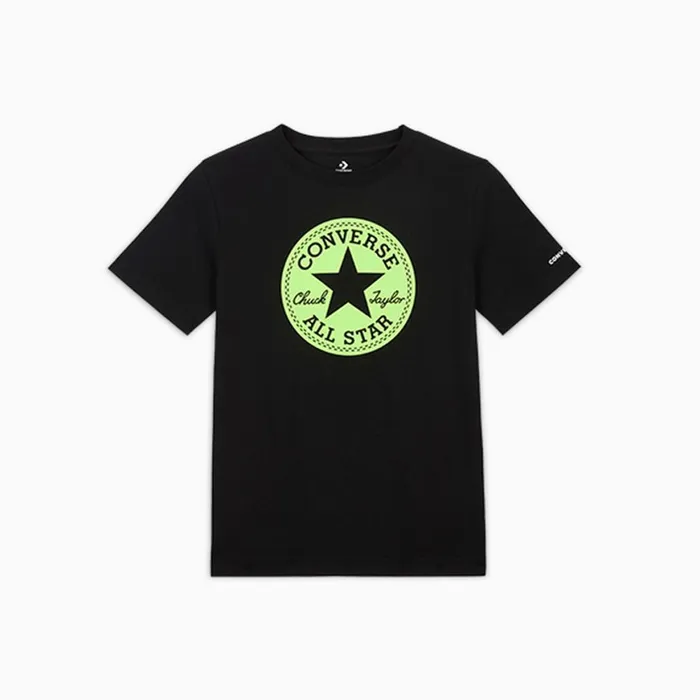 Converse Tops and TShirts Chuck Taylor Swirl TShirt Black 8211 Kids