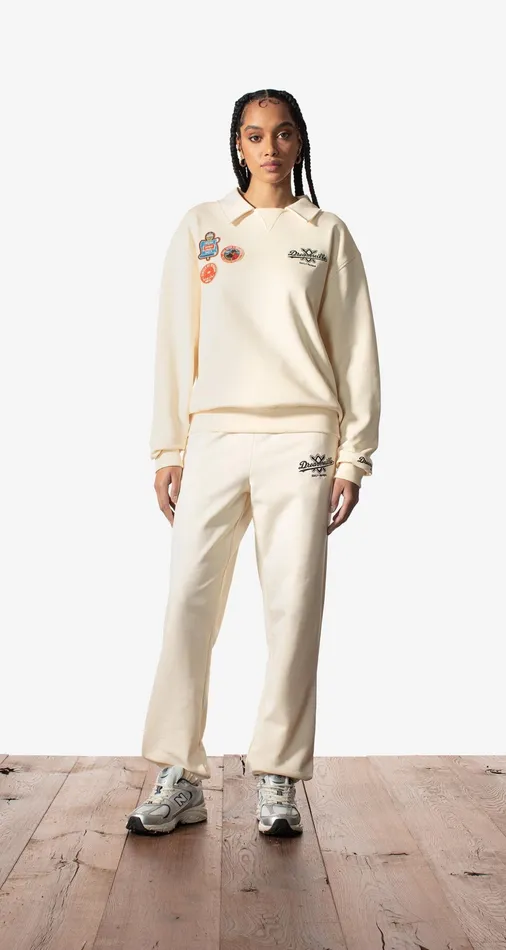 Daily Paper X Dreamville Cream Sweatpants Women Daily Paper Sweatpants