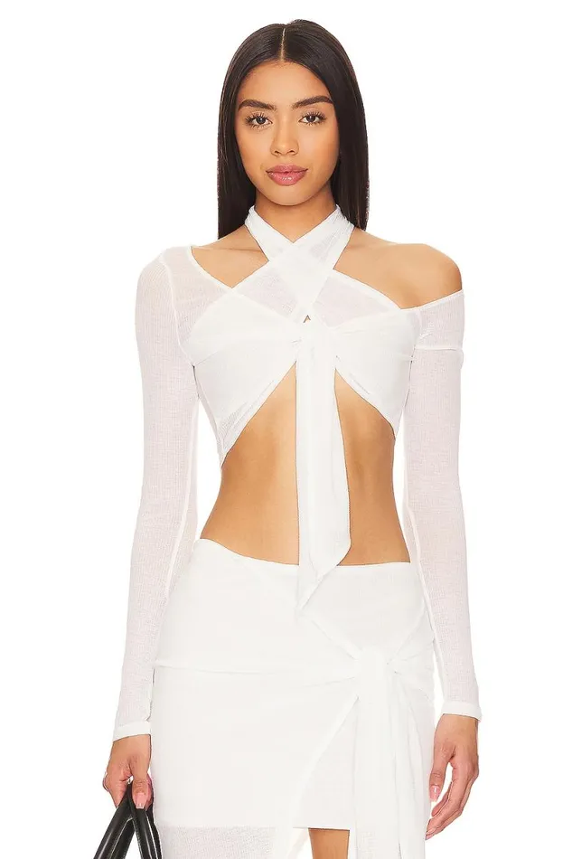 Dani Top White Women Lovers and Friends Tops