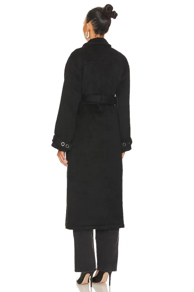 Declan Twofer Coat Black Women Lovers and Friends Jackets and Coats