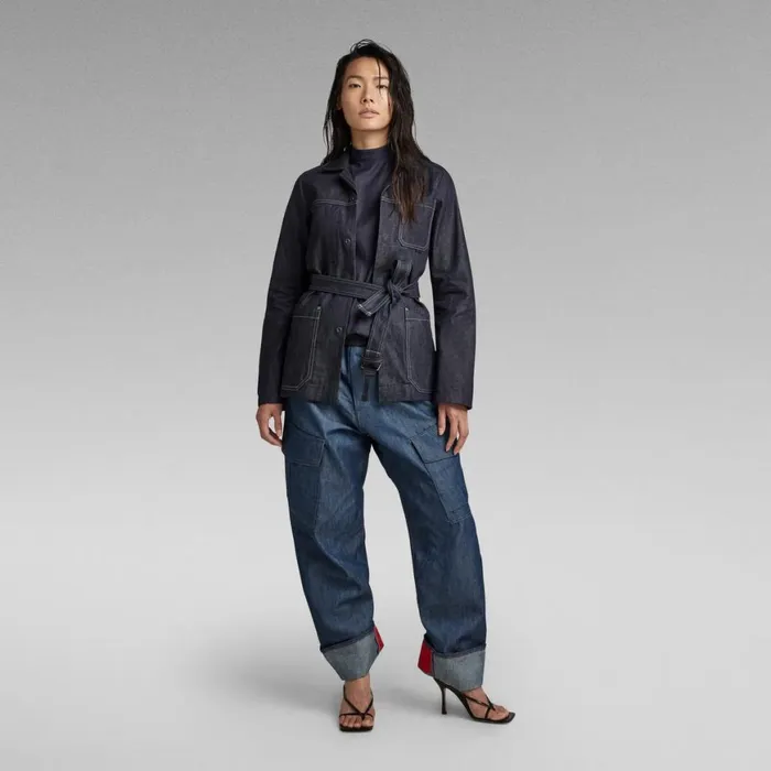 Denim Jackets Women GStar RAW Premium 70039S Denim Jacket Raw Denim