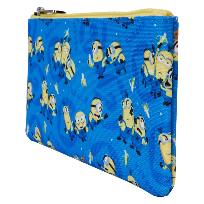 Despicable Me Minions AllOver Print Nylon Zipper Pouch Wristlet Unisex Loungefly Bags and Wallets Despicable Me Minions AllOver Print Nylon Zipper Pouch Wristlet Unisex Loungefly Bags and Wallets