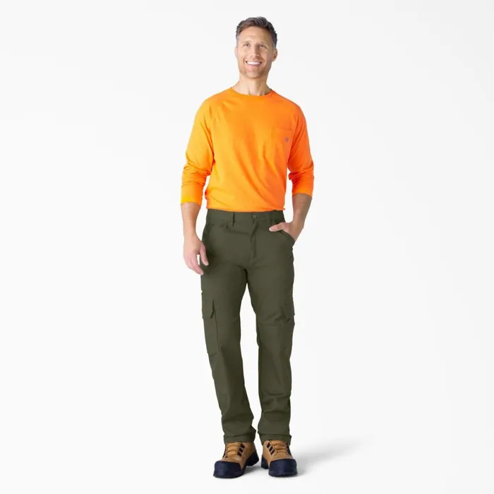 Dickies Cargo FLEX DuraTech Relaxed Fit Duck Cargo Pants Moss Green Moss Green ms 8211 Men Dickies Cargo FLEX DuraTech Relaxed Fit Duck Cargo Pants Moss Green Moss Green ms 8211 Men