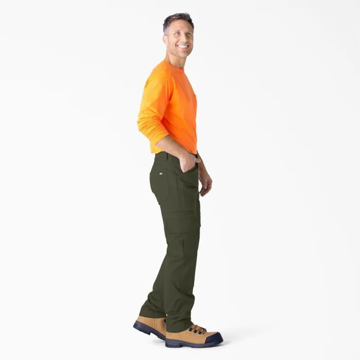 Dickies Cargo FLEX DuraTech Relaxed Fit Duck Cargo Pants Moss Green Moss Green ms 8211 Men Dickies Cargo FLEX DuraTech Relaxed Fit Duck Cargo Pants Moss Green Moss Green ms 8211 Men